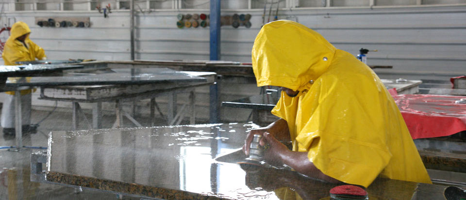 fabricating stone cut by a sasso mechanica k600